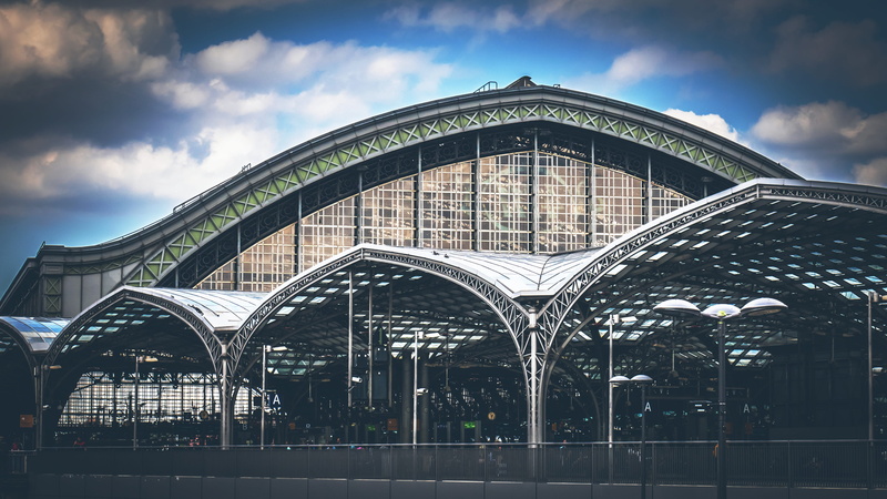 nature, arch, railway station, travel destinations, city, day, go away, bridge, train, travel, tourism, concourse, cloud - sky, architecture, built structure