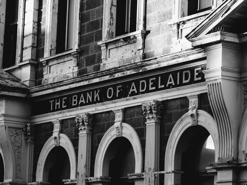 low angle view, history, port adelaide, old, tones, ancient, window, black and white, derelict, day, script, communication, architecture, moody, information