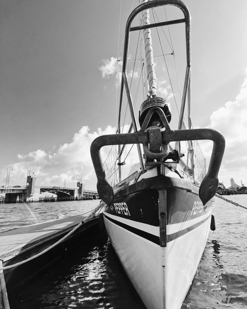 cloud - sky, nautical vessel, transportation, port river, sea, nature, australia, birkenhead bridge, sailboat, water, reflection, wharf, outdoors, 2K