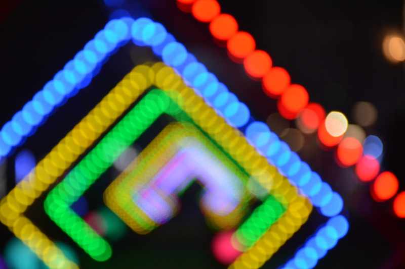biscuit, bokeh, multi colored, human, photography, sphere, lights, shape, dessert, gingerbread, joystick, 5K, abstract, indoors, black background, communication