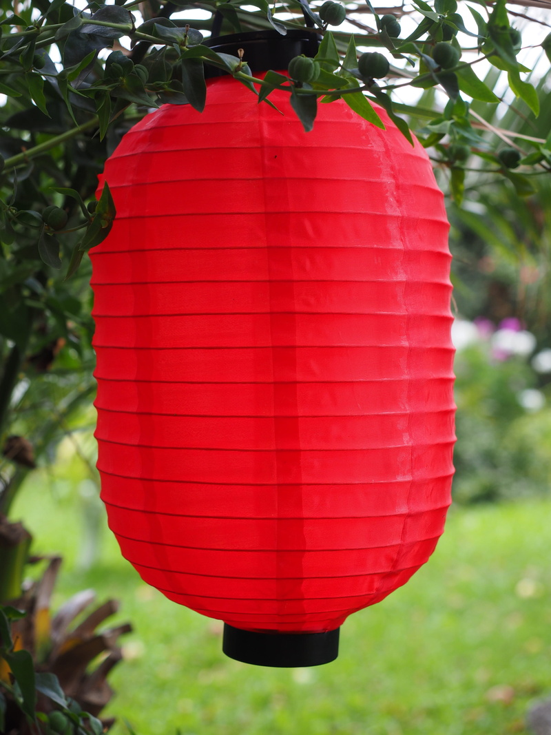 green color, single object, no people, 4K, Lampion, light body, nature, lighting equipment, bulbs, tree, day, grass, Red, outdoors, close-up, Paper Lantern