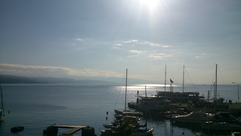 2K, lens flare, yacht, abbazia, seaside, nature, port, opatija, water, sunlight, city, coast, summer, scenics - nature, cloud - sky, outdoors, moored
