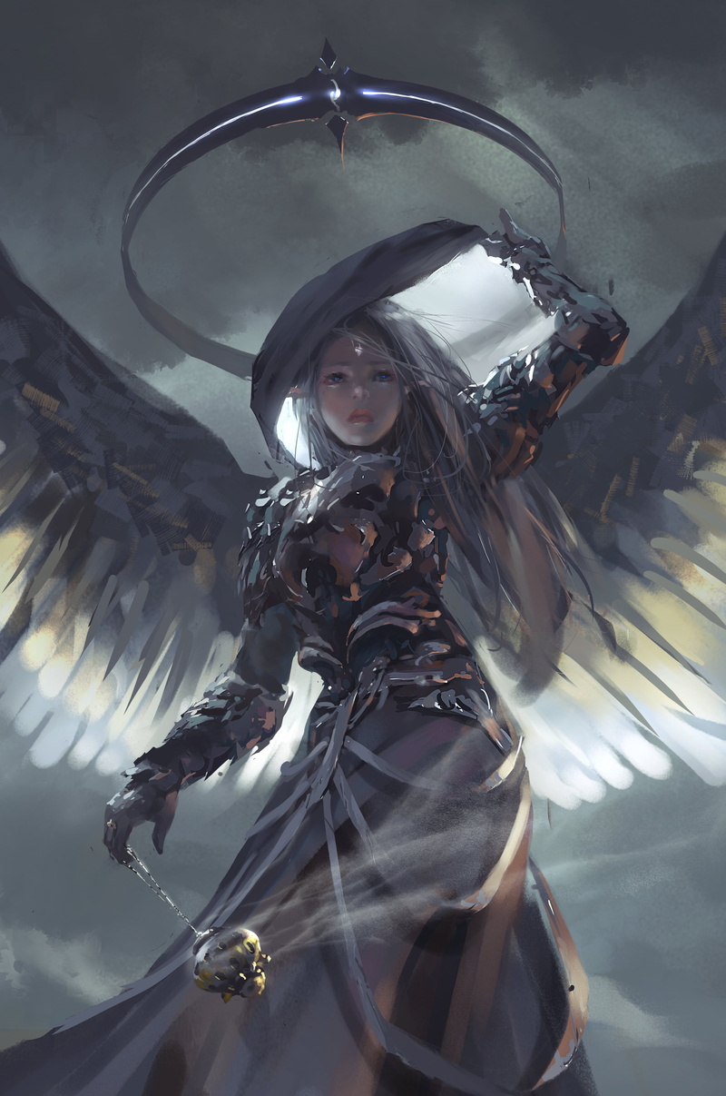 WLOP, anime, 4K