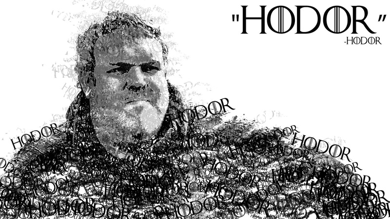 sketch, TV Show, Game Of Thrones, Hodor (Game of Thrones), hodor, 1080P