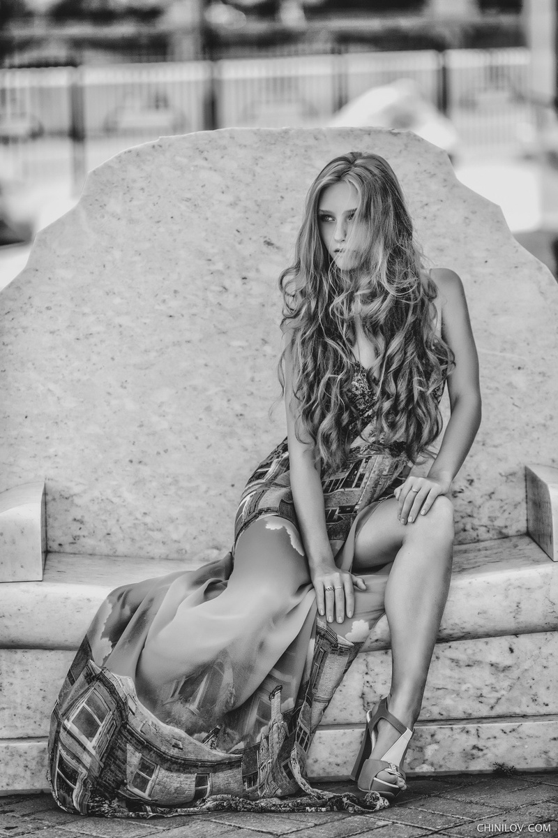 long hair, model, legs, Ivan Chinilov, women outdoors, women, 1080P