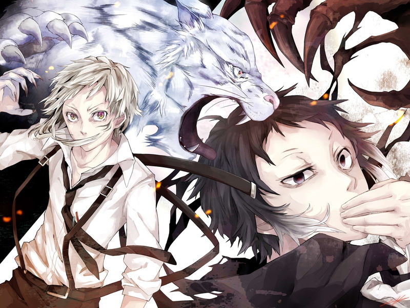 Bungou Stray Dogs, Atsushi Nakajima, 1080P, Ryūnosuke Akutagawa, Anime