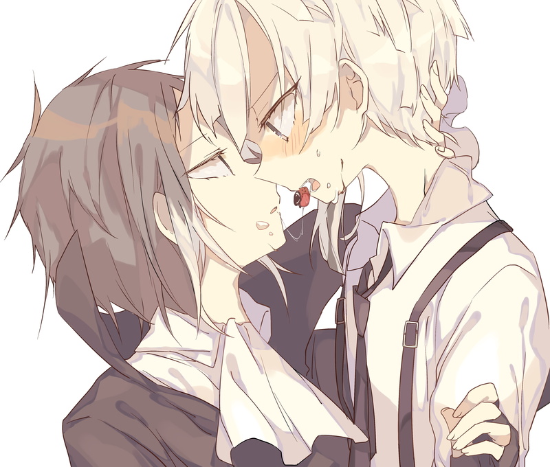 Ryūnosuke Akutagawa, Atsushi Nakajima, Bungou Stray Dogs, 4K, Anime