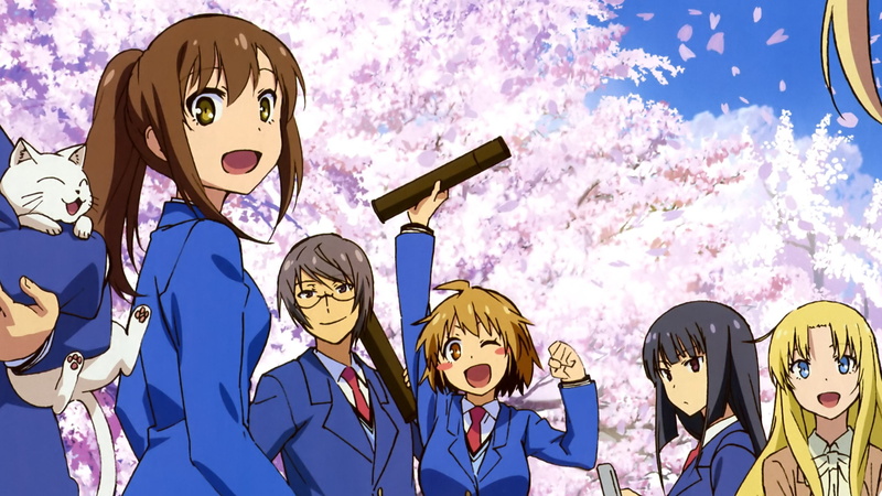 Sakurasou No Pet Na Kanojo, Misaki Kamiigusa, Nanami Aoyama, 2K, Rita Ainsworth, Ryuunosuke Akasaka, Jin Mitaka, Anime