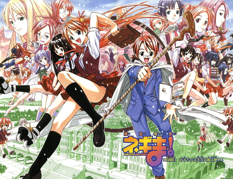 Mahou Sensei Negima, 720P, ayase, miyazaki, hd, mahou, redheads, girls, anime, art, swimsuits, sensei, meganekko, hair, blue, negima, nodoka, yue, hot