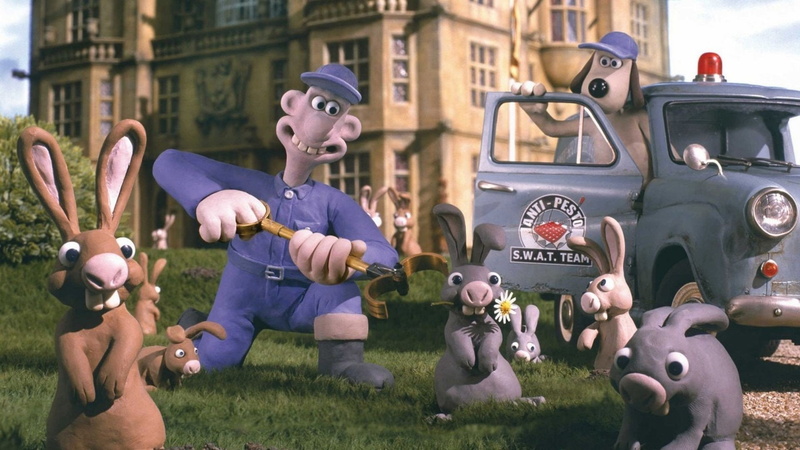 Movie, 1080P, Wallace and Gromit: The Curse of the Were-Rabbit