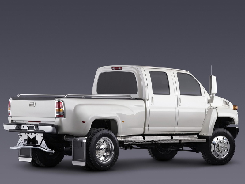 pickup, cab, kodiak, truck, cars, c, 1080P, chevy, crew, white