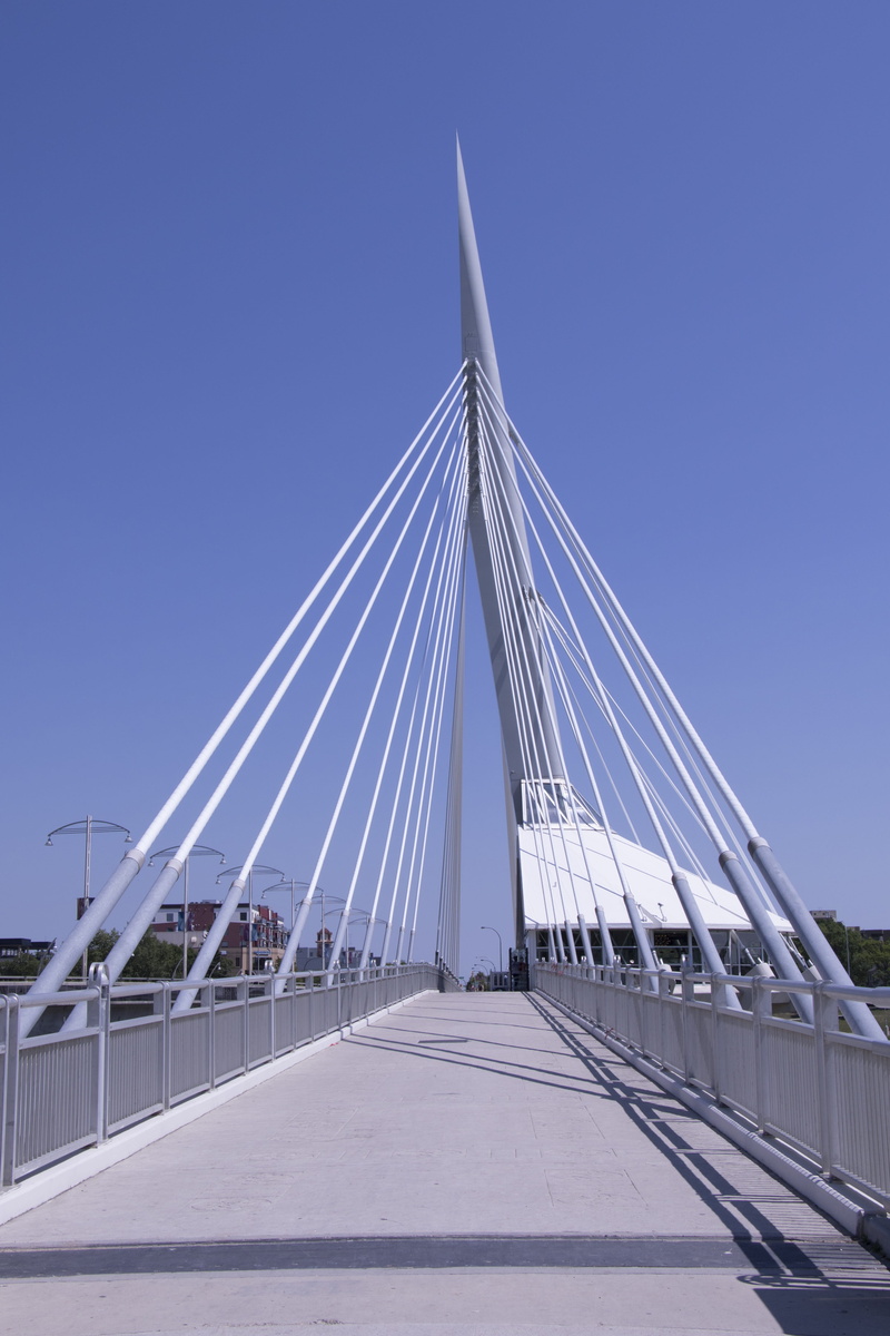 connection, blue, transportation system, modern, engineering, day, 5K, built structure, direction, sunlight, the way forward, suspension bridge, architecture
