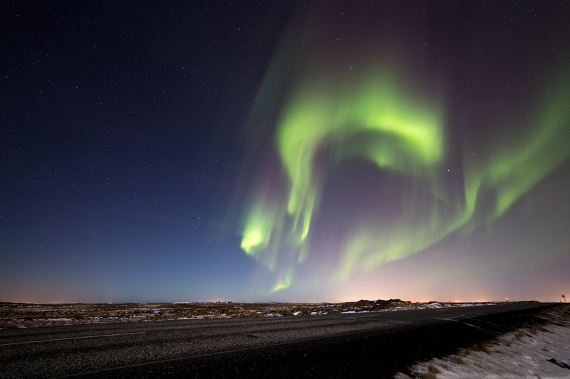night, aurora, coast, astronomy, green color, scenics - nature, snow, landscape, land, beauty in nature, silhouette, star - space, igloo, tranquil scene