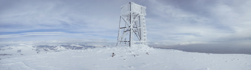 tranquil scene, beauty in nature, no people, stand, bear, scenics - nature, 5K, shop, cold temperature, water tower, architecture, wildlife, outdoors
