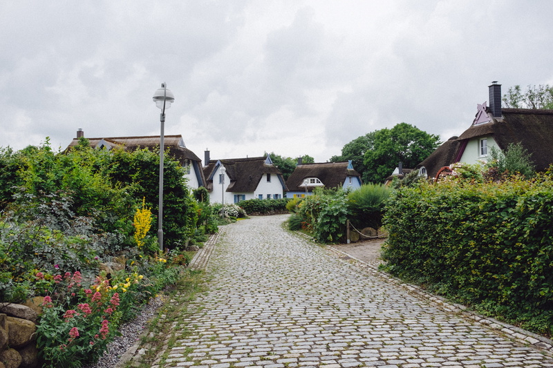 pomerania, house, destination, harbor, island, sky, outdoors, paving stone, building exterior, north, village, religion, alley, built structure, footpath