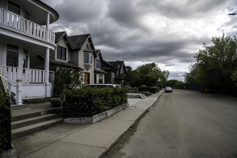saskachewan, view, city, no People, Street, Saskatoon, 5K, nature, residential, sky, building Exterior, weather, storm, tree, residential district, transportation