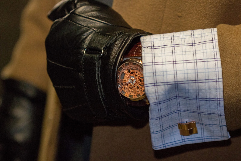 watch, saskatoon, style, human limb, leather, standing, cuff, pattern, human leg, rosegold, focus on foreground, paper, casual clothing, holding, shoe