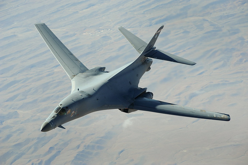 air force, aerial view, on the move, motion, mode of transportation, plane, Bomber, outdoors, army, nature, day, air vehicle, Rockwell B-1 Lancer, Bombers