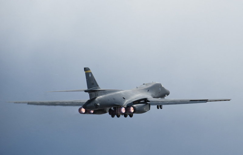 Bomber, Rockwell B-1 Lancer, Warplane, Bombers, 1080P, Aircraft