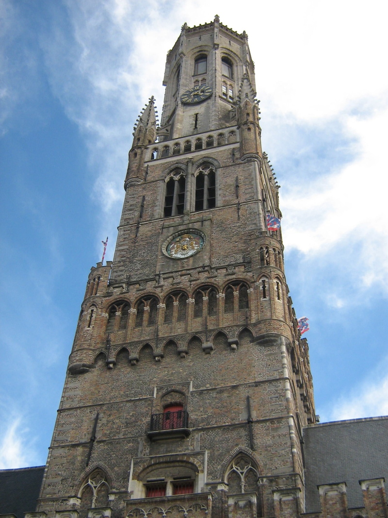 spirituality, low angle view, church, belief, religion, outdoors, clock, day, place of worship, 1080P, nature, gothic style, cathedral, belgium, built structure
