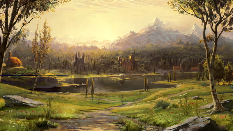 4K, fantasy Art, artwork, Fable