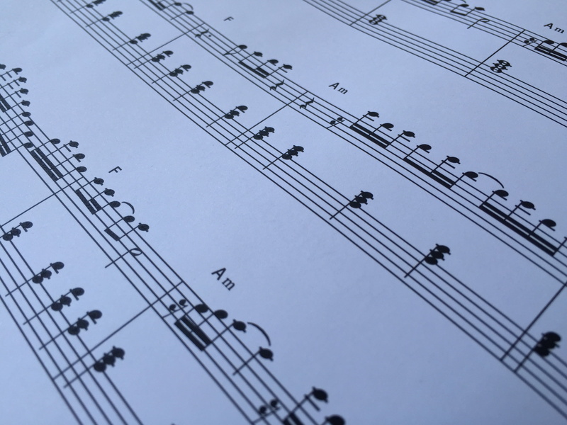 staves, still life, classical music, pattern, musical, paper, musical instrument, close-up, communication, 2K, piece of music, compose, composition, clef