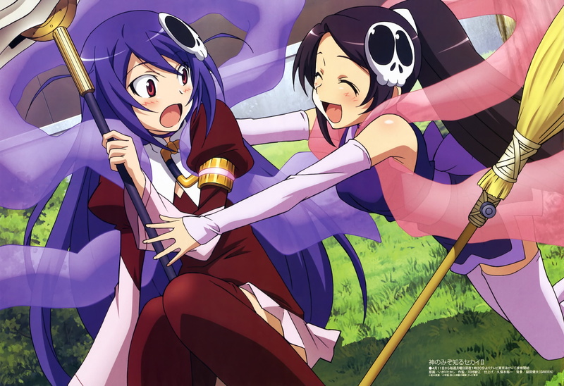 females, emotion, adult, lifestyles, the world god only knows anime anime girls haqua du lot herminium elucia de lute ima, leisure activity, real people