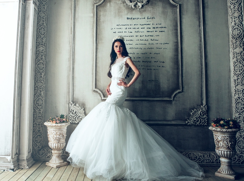 beauty, bouquet, celebration, one person, newlywed, adult, Woman, mermaid, fashion, Girl, flower arrangement, women, Amazing, young adult, event, beautiful woman