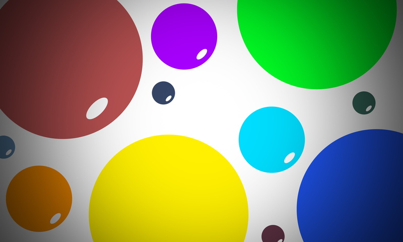 4K, green, download, blue, texture, light, abstract, red, balls, background, darkblue, widescreen, abstraction, download s for desktop, s hd
