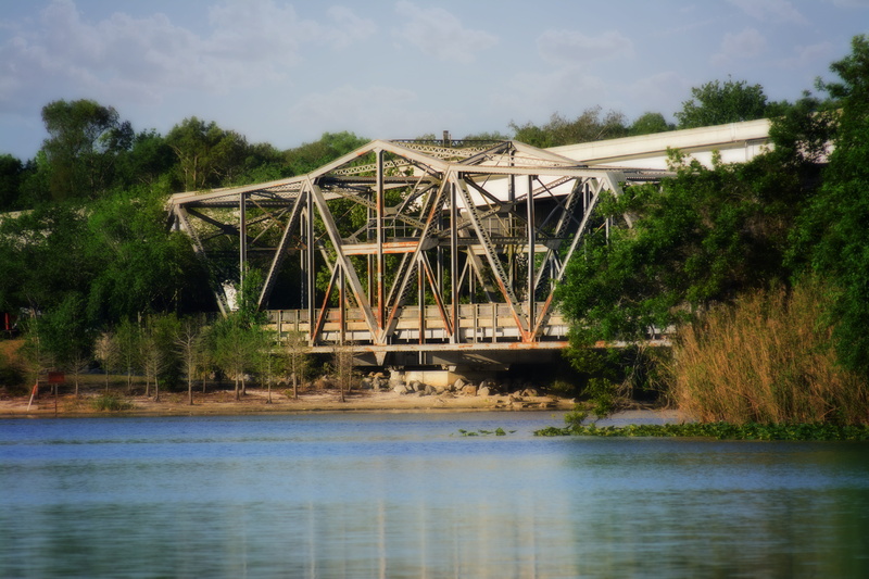 river, Swing, transportation, Bridge, reflection, plant, connection, outdoors, built structure, nature, bridge, lake, Johns, 5K, waterfront, florida, saint