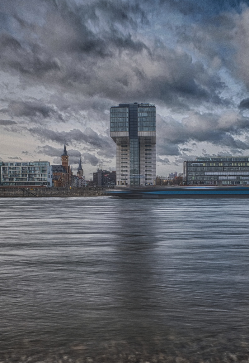 architecture, nature, dusk, sky, rheinauhafen, sea, water, building exterior, cityscape, built structure, river, bridge, rhine, waterfront, swing bridge