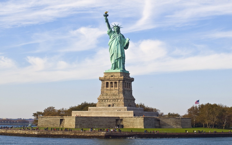sign, gift, france, york, united, 2K, designed, statue, new, steel, liberty, bartholdi, city, arch, sculptor, frederic, states, structure, friendship
