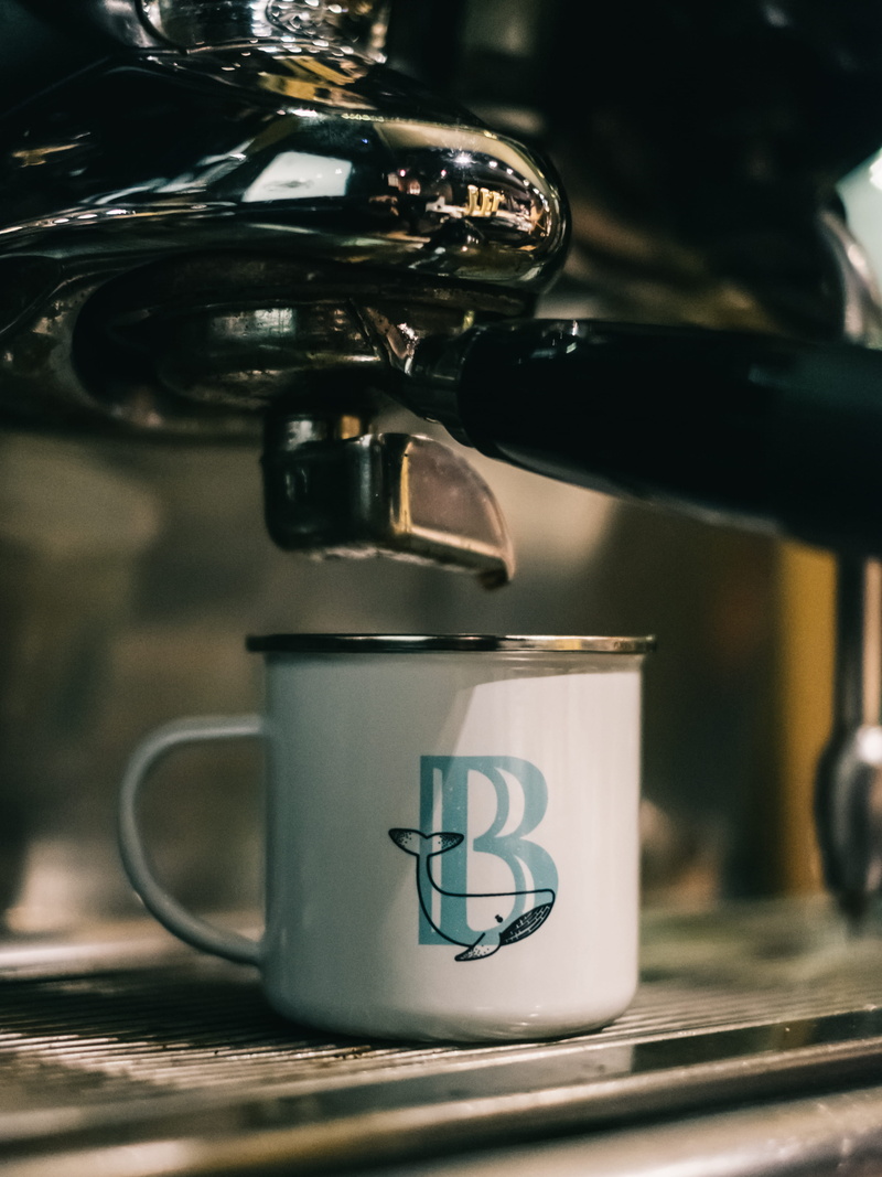 selective focus, no people, matiko, refreshment, bar, coffee shop, focus on foreground, mug, cafeteria, espresso, shop, cup, preparation, bilbao, drink