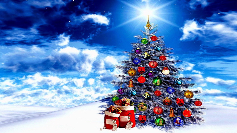 christmas, xmas, celebration, 1080P, christmas tree