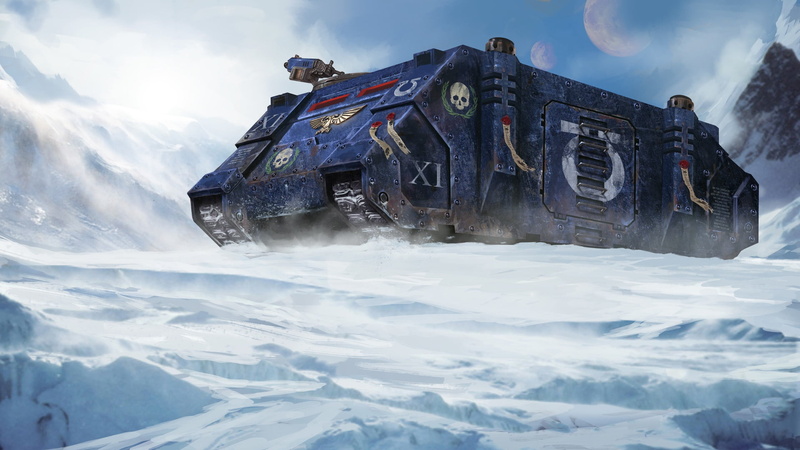 vehicle, winter, 1080P, w40k, wor, warhammer-art, warhammer 40,000