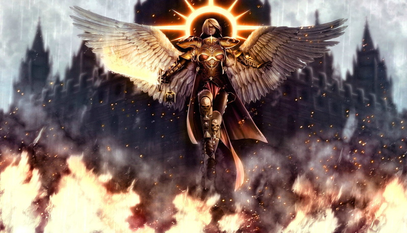 warrior, dark, warhammer, sci-fi, tactical, strategy, 1080P, battle, 40k, fantasy