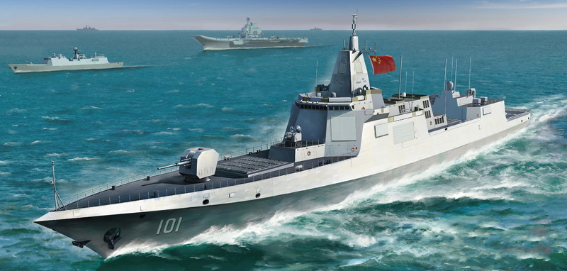 destroyer, Type 055, 2K, China, THE PLA NAVY, Chinese Navy Type 055 DDG ...