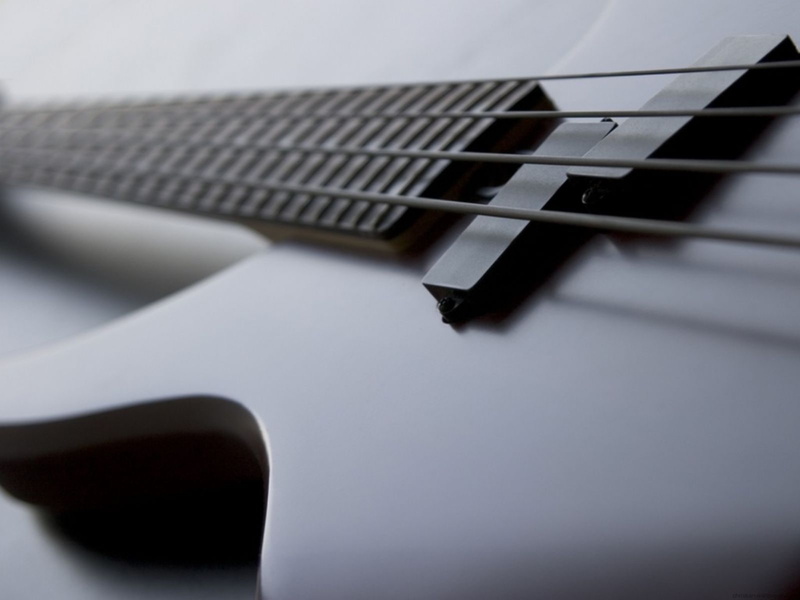 guitar, superstrat, gray, 720P, music, hd