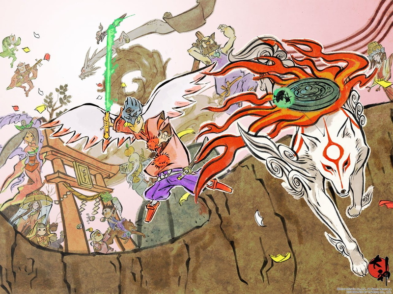 Ōkami, 720P, Amaterasu, Video Game