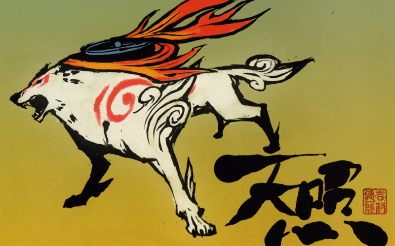 1080P, okami, amaterasu