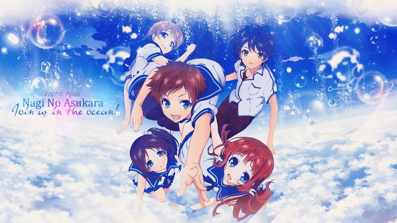 Anime, Nagi no Asukara, 1080P