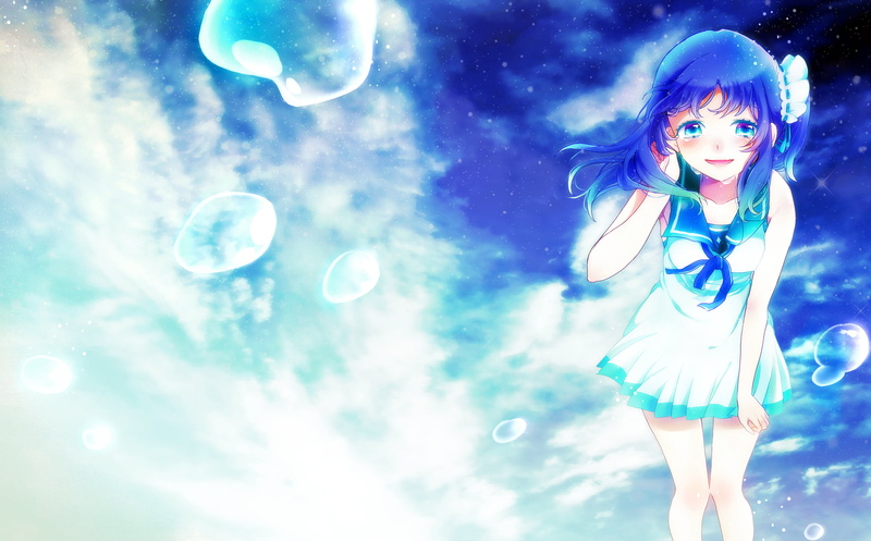 Chisaki Hiradaira, Nagi no Asukara, Anime, 1080P