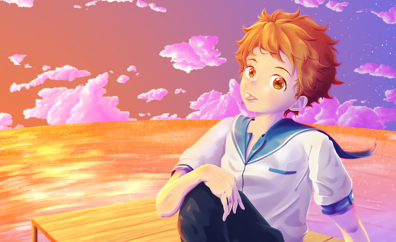 Nagi no Asukara, 2K, Anime, Hikari Sakishima