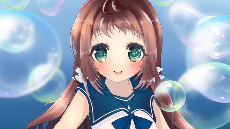 Nagi no Asukara, Anime, Manaka Mukaido, 1080P