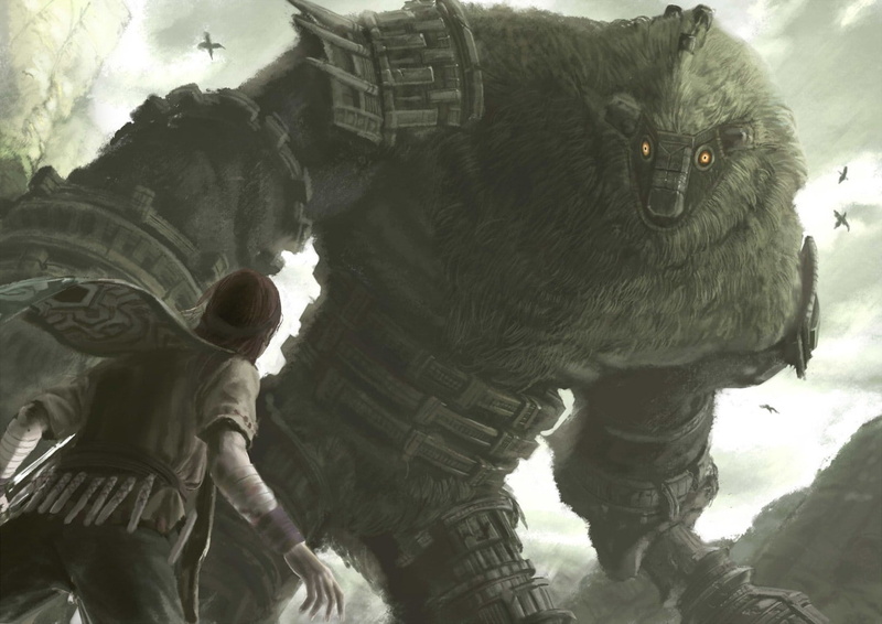 shadow of the colossus wander video games colossus creature fantasy art, nature, day, history, low angle view, representation, human representation, statue
