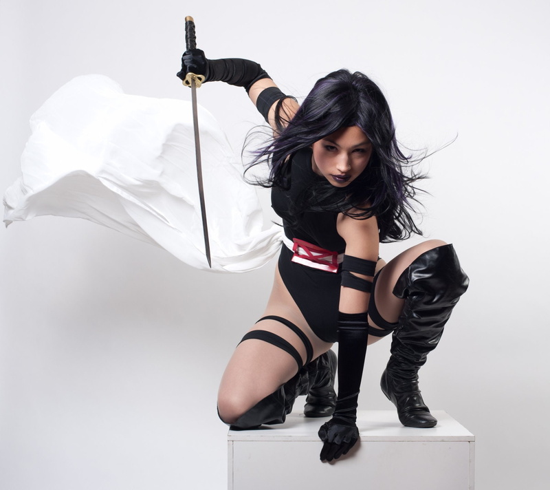 1080P, Women, Cosplay, Psylocke (Marvel Comics)