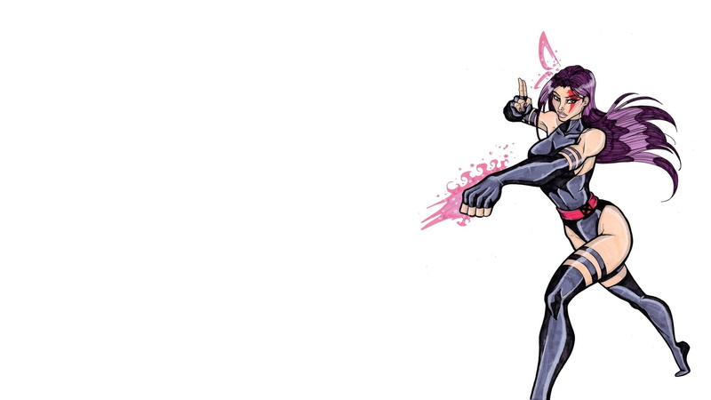 1080P, Psylocke (Marvel Comics), X-Men