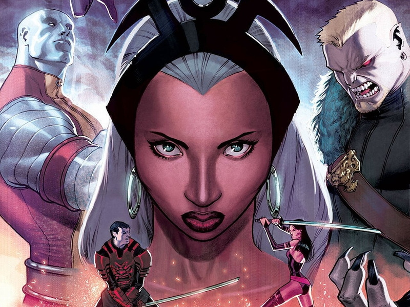 720P, X-Men, Psylocke (Marvel Comics), Colossus