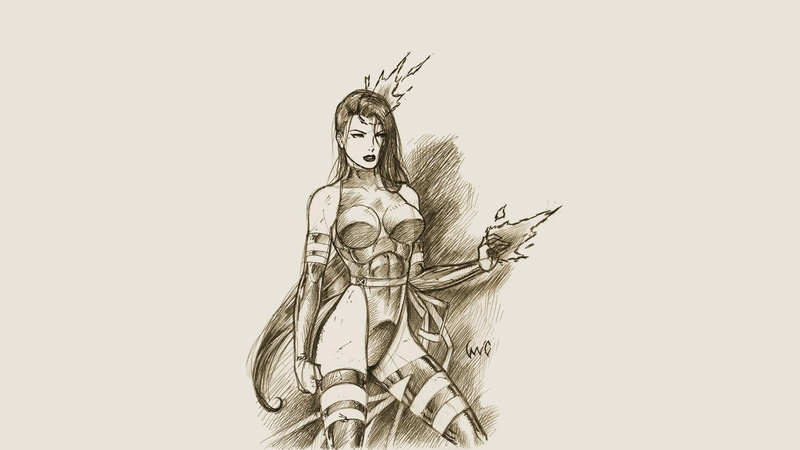 1080P, Psylocke (Marvel Comics), X-Men