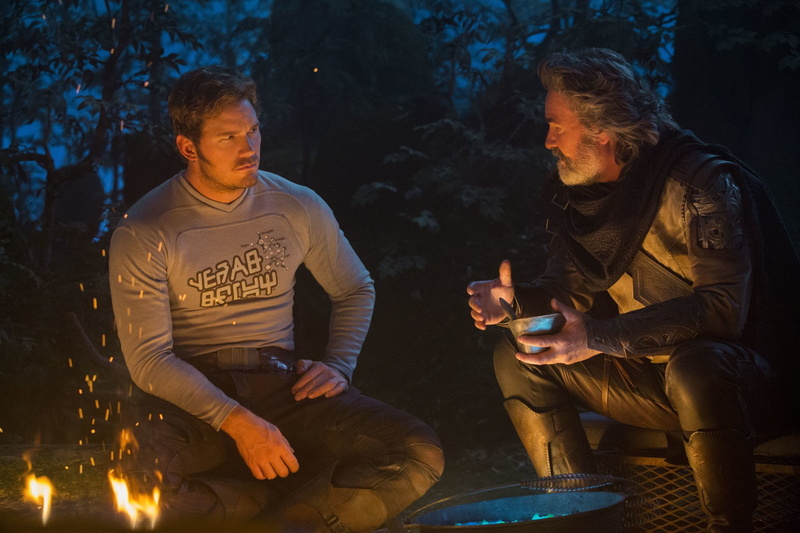 Star Lord, Kurt Russell, Ego (Marvel Comics), Guardians of the Galaxy Vol. 2, 1080P, Chris Pratt, Movie